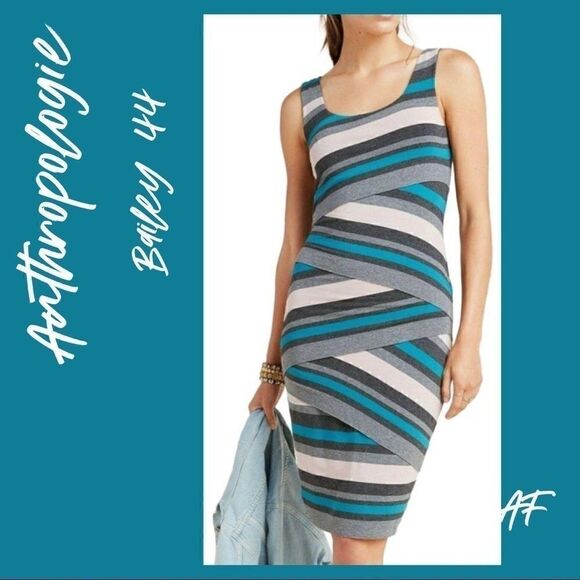 ANTHROPOLOGIE BAILEY 44 Frontera Bandage Slim Mini - Picture 3 of 9